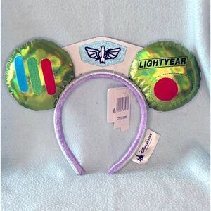 Disney Parks Buzz Lightyear Mickey Ears Headband. NWT